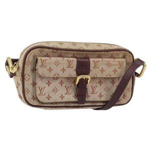 Authentic LOUIS VUITTON Monogram Mini Juliet MM Shoulder Bag Red M92219 LV